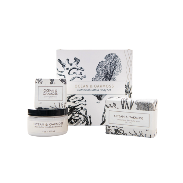 Product images of Ocean & Oakmoss Botanical Gift Set